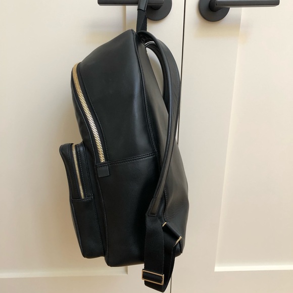 [Anya Hindmarch] Backpack Wink Smiley Black *RARE* - Picture 3 of 8